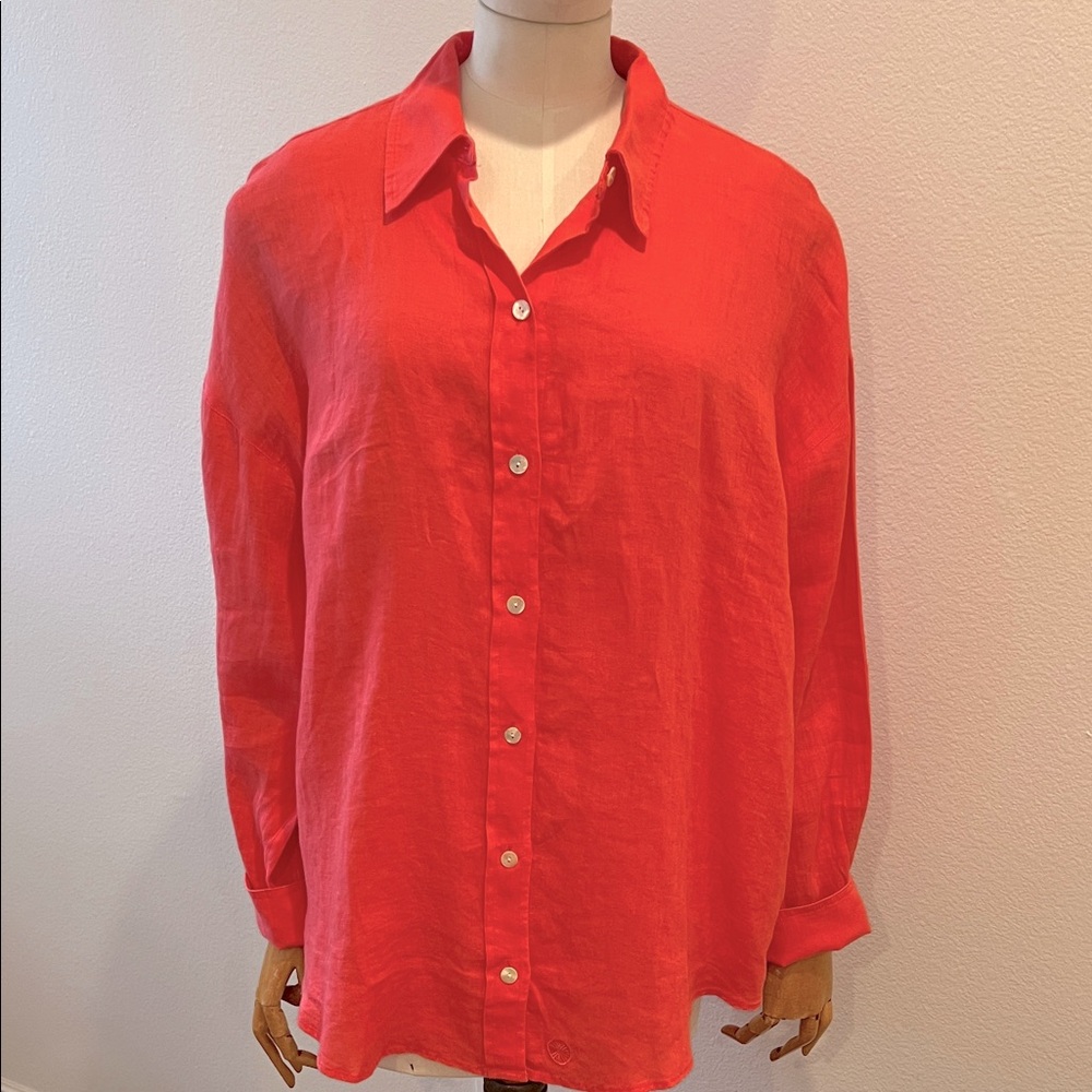 NWT LP Steven Relaxed Button Down-L